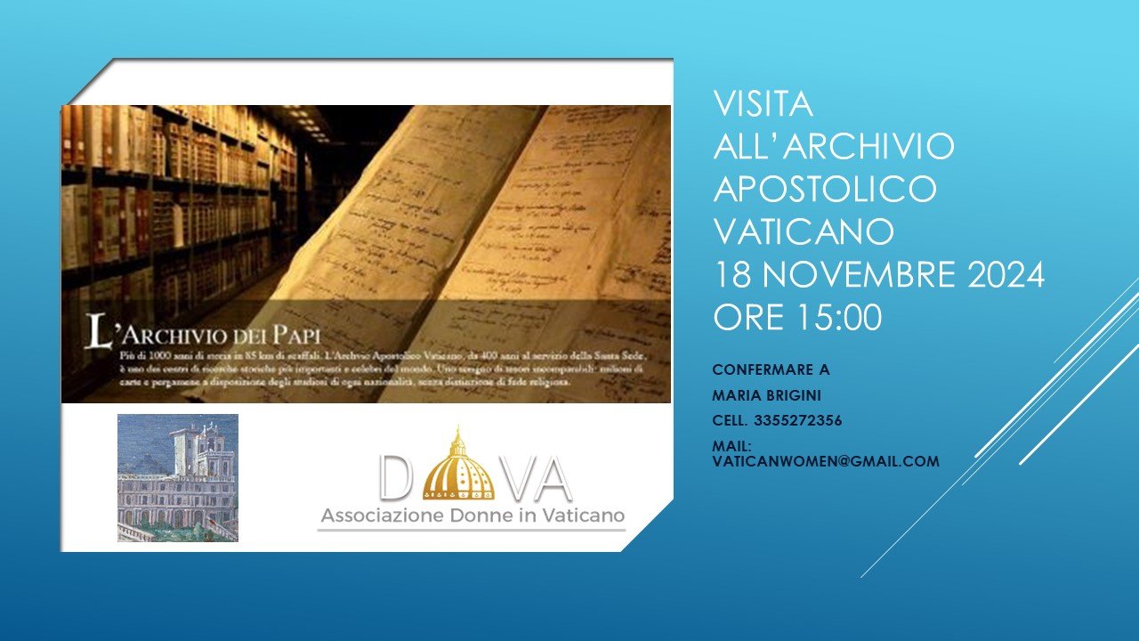 visita archivio apostolico